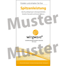 Vorderseit Flyer: Spitzenleistung